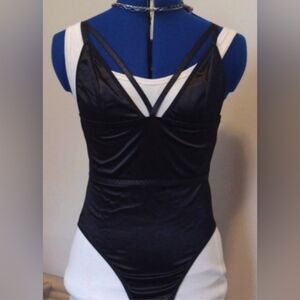 New STUNNING Contrast Lace Cami Bodysuit with Adjustable Straps!!